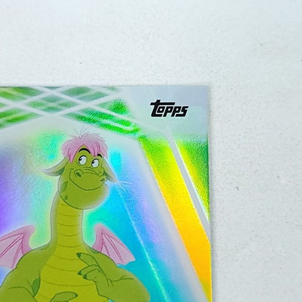 Elliott Topps 2026 Disney Neon Holo Parallel Refractor Limited 72/99 - Picture 4 of 5